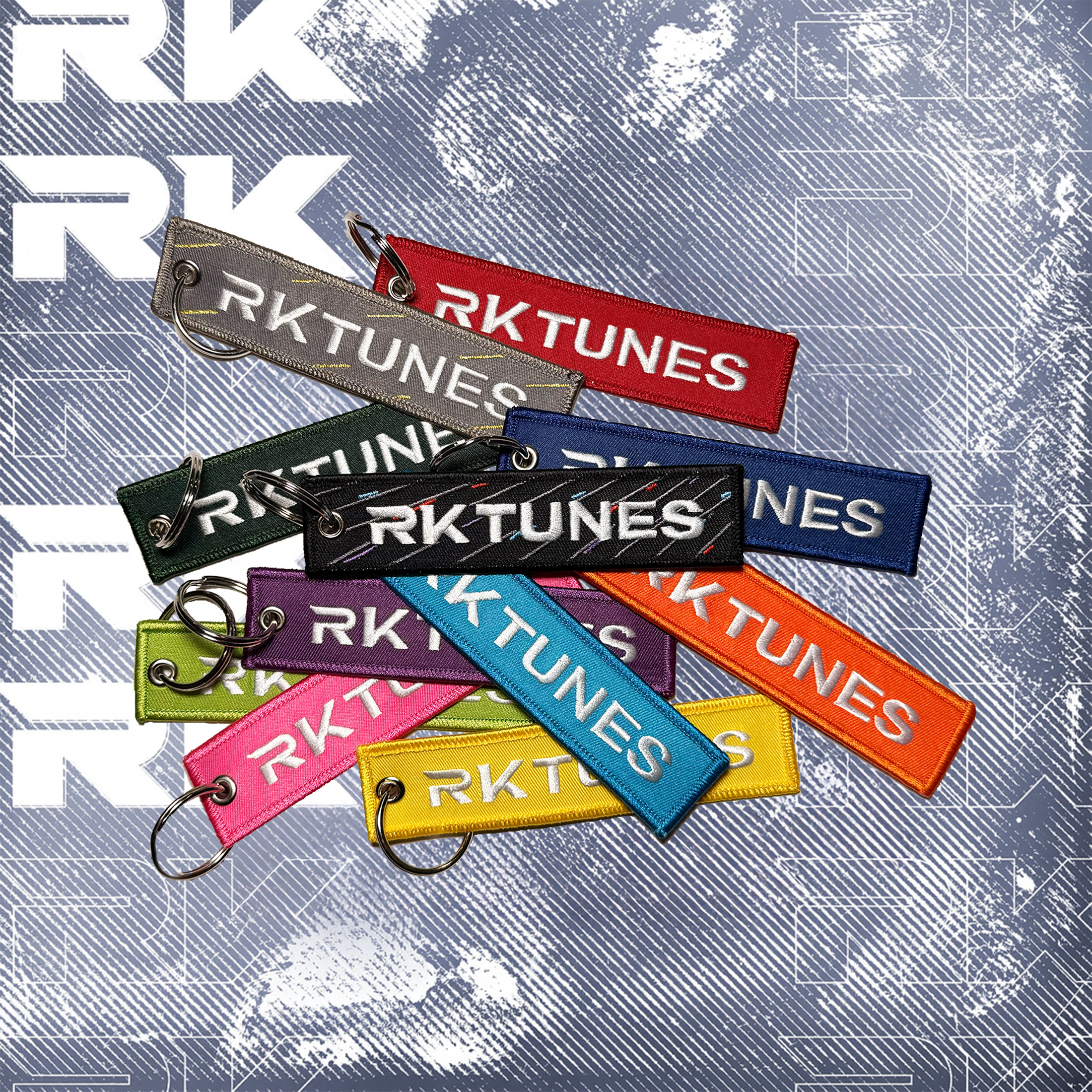 RK-Tunes Color matched Keytags