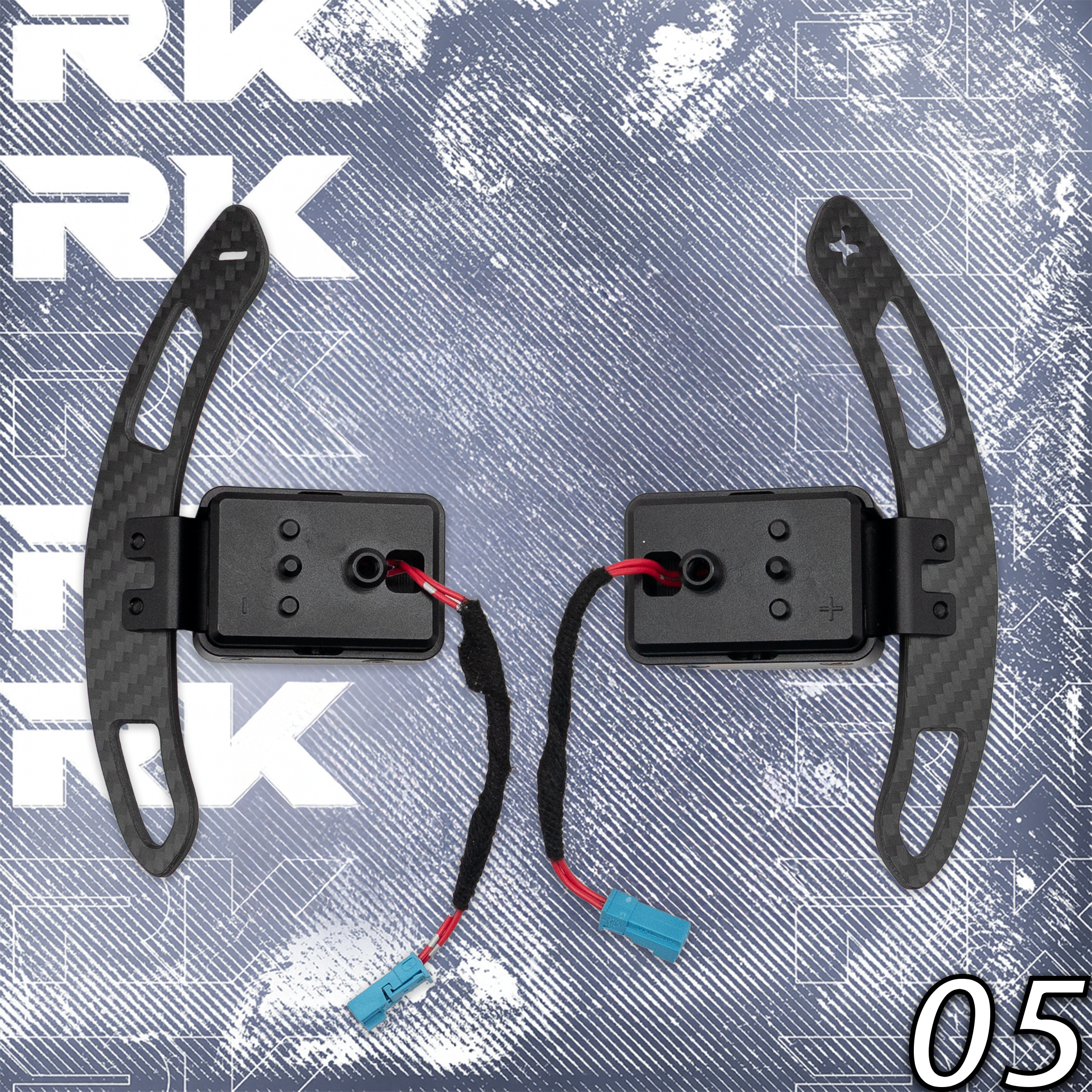 Carbon Fiber Magnetic Paddle Shifters