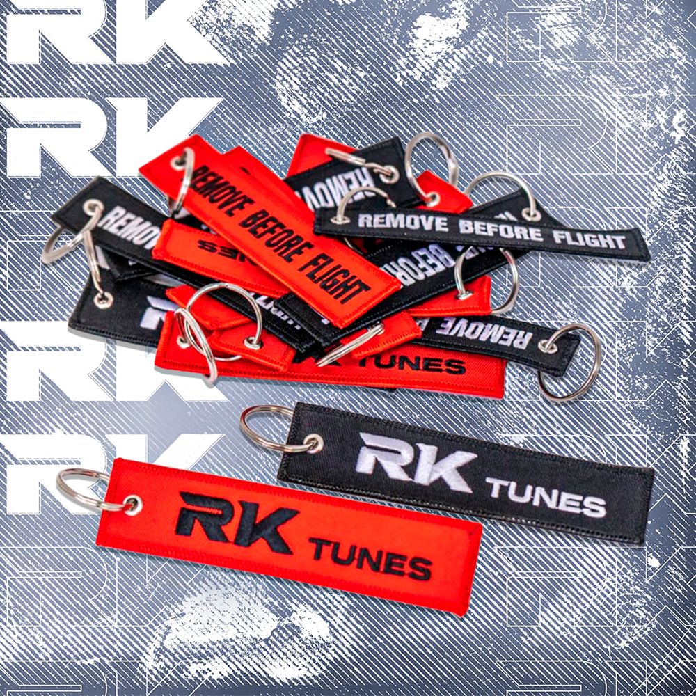 RK-Tunes Remove Before Flight Keychain