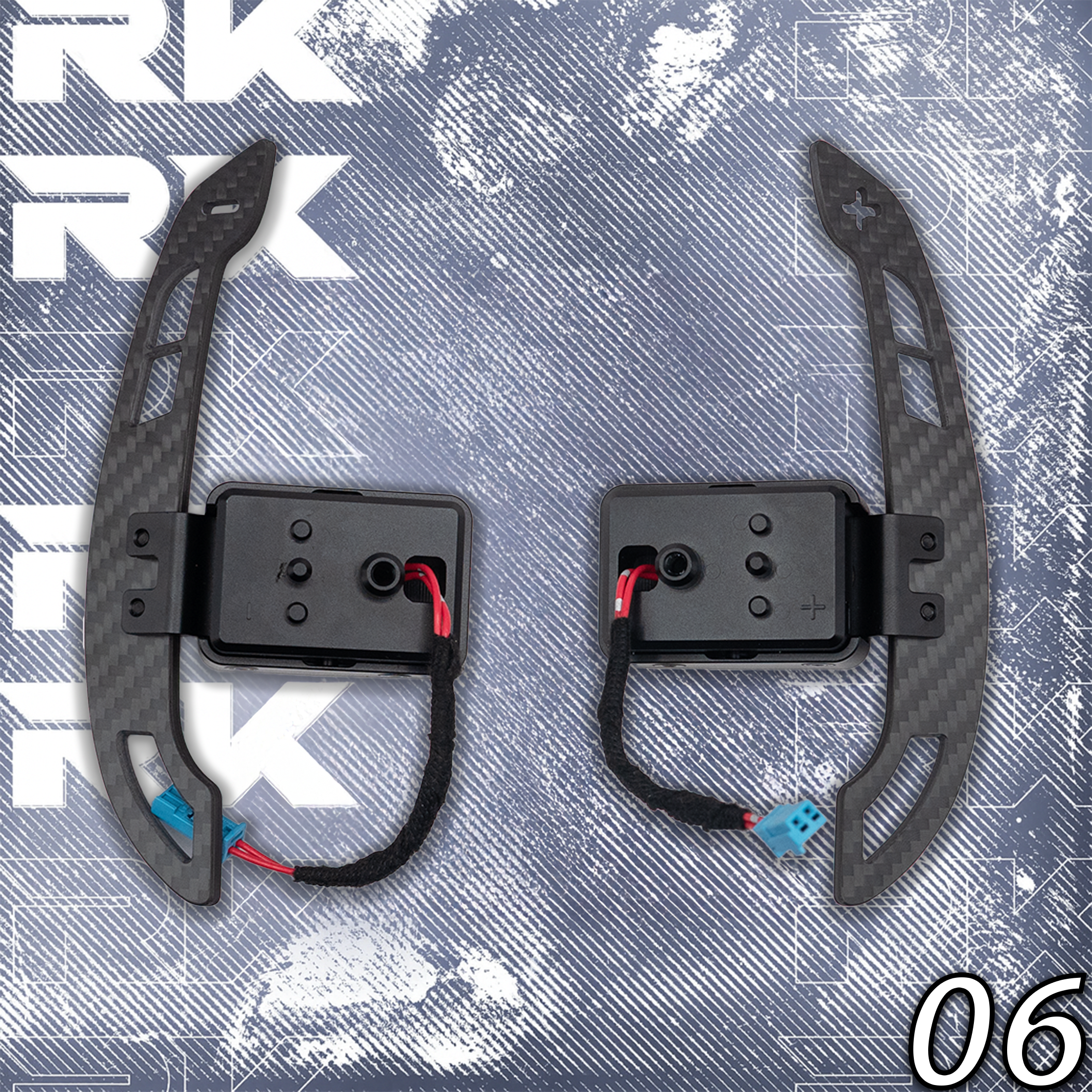 Carbon Fiber Magnetic Paddle Shifters