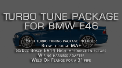 Turbo tune package for BMW E46 - 3 Series - (1999-2006)