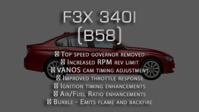 Performance tune for F3x 340 (2015-2018)